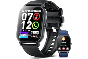 Poounur Montre Connectée Homme Femme