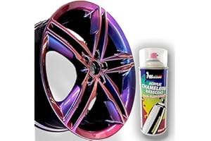 PMcolours Flip Flop Peinture, Multi-couleur Effet Caméléon GALAXY (bleu-mauve-rouge-jaune), 400 ml Aérosol