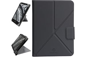 FineGear Etui na 7'' Kindle Colorsoft Signature Edition 2024/17.3 cm Paperwhite 2024/17.3 cm Paperwhite 2021, tryb poziomy i portretowy - czarne