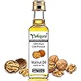 Vediqure Walnut Oil | 100% Pure Natural Cold Pressed Edible Akhrot Ka Tel | Glass Bottle 100ml (100 ml (Pack of 1))