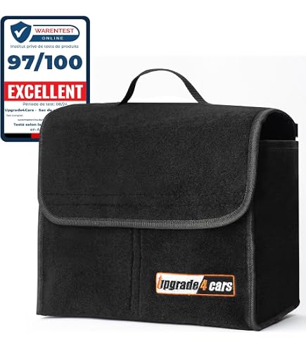 Sac De Rangement Pour Coffre TrunkExpert 15,6L - Cordura Imperméable, Fixation Agrippante Universelle