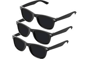 BOOLAVARD® Nerd Sonnenbrille im Stil Retro Vintage Unisex Brille - 45 Modelle wählbar