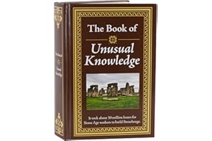 Book of Unusual Knowledge: Big Book of Fascinating Facts & Information Hardcover Gift for Trivia Buffs, Curious Minds, Adults, Dad & Knowledge Seekers