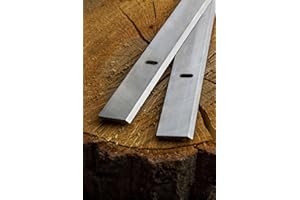 TURMFALKE SÄGEN&MESSER Scheppach Abrich - Lama di ricambio per pialla (HMS 1070 (TYP 1), 261 x 16,5 x 1,5 mm, 2 pezzi