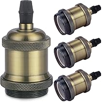 Vetro Ricambio Per Lampadario - Coppa Liscia Ambra, Attacco E14, Diam. 13.5cm - Foto 2