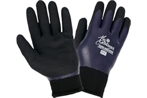 LeMieux Unisex Thermal Work Gloves with Soft Warm Fleece Lining - Waterproof Hand Cover - Comfortable Fit Horse Equestrian Accessory