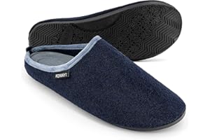 KOWAYI Kapcie męskie, skarpety domowe, damskie, zamknięte, kapcie domowe, buty do chodzenia boso