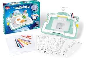 Maped Creativ - Lumi Board - Machine Lumineuse pour Apprendre à Dessiner - Jouet Loisirs Créatifs - Tableau Lumineux Enfant dès 4 ans