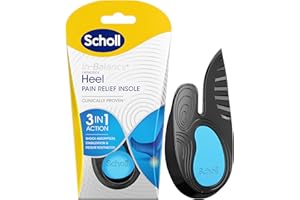 Scholl in-Balance Orthotics Plantar Fasciitis Pain Relief Insoles - 3-in-1 Insoles for Lower Back, Arch Support, Knee and Ankle Pain, 1 Pair