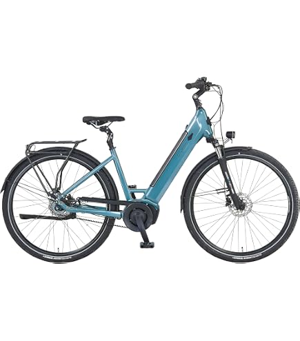 Prophete Urbanicer 3.0 Urban E-Bike 20 Zoll - 374 Wh - Side Click Akku - Mittelmotor - 7-Gang Nabenschaltung - HDY. Felgen-Rücktrittbremse