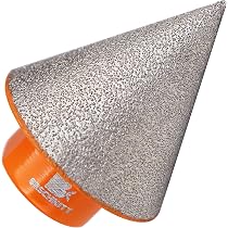 Fraise Diamant 50mm BRSCHNITT Pour Carrelage - Élargissement Trous Granit, Marbre, Porcelaine - Filetage M14