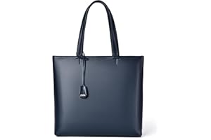 FSD.WG Borsa da uomo, borsa da lavoro, borsa a tracolla, pendolarismo al lavoro o alla scuola, pelle elegante, grande capacità, nero, 81blu, Large