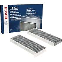 Filtre D'habitacle Bosch R5552 Avec Charbon Actif - Anti-pollens, Poussières, Odeurs - Compatible De Nombreux Véhicules Filtre A Pollen