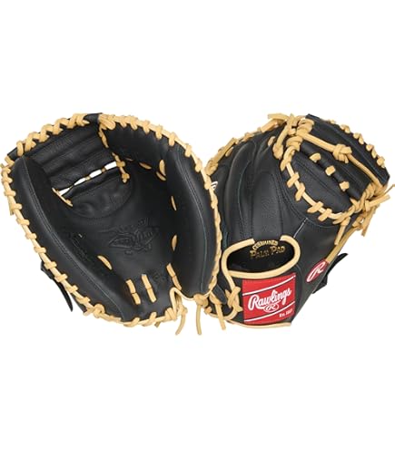 Rawlings Rsb130gbh-6/0 13H/NFC unisex softbalhandschoenen, zwart, geel, 33 cm Rawlings Rsb130gbh-6/0 13H/NFC unisex softbalhandschoenen, zwart, geel, 33 cm