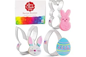 ANN CLARK COOKIE CUTTERS Juego de 3 cortadores de galletas de Pascua, por Ann Clark