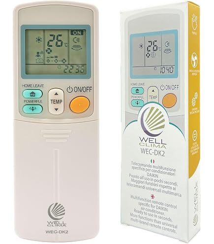 Replacement Remote Control For DAIKIN Air Conditioner - ARC433A87, Fits ARC433A22, ARC433A88