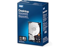 WESTERN DIGITAL WD BLACK Disco duro interno de adecuado rendimiento de 3.5 pulgadas y 2 TB, Clase de 7200 rpm, SATA de 6 Gb/s, caché de 64 MB