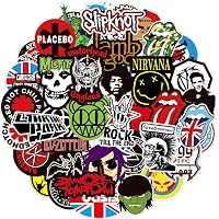 Tatsy Temporäre Rock'n'Roll Tattoos – 14-teiliges Set Für Partys & Verkleidungen