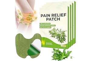 Tacilin Patch per Sollievo dal Dolore, 40 Pezzi Cerotto Antidolorifico Ginocchio, Cerotto per Alleviare il Dolore al Assenzio per Ginocchio, Schiena, Dolori di Collo, Infiammazione Della Spalla