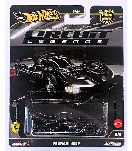 Hot Wheels Ferrari F50, Purple, 1:64 Scale Die Cast, Sports Car