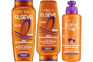 L'Oréal Paris - Rutin för lockigt hår 2025 | Amlaolja, studsande definierade spännen, 6x mer matade, 100 % återvunnen plastflaska, tillverkad i Frankrike