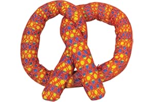 CATSTAGES Petstages Jouet bretzel pour chat - élimine la plaque/herbe à chat - orange - taille unique