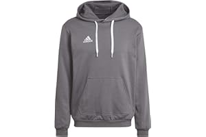 adidas Entrada 22 Sweat Hoodie Felpa con Cappuccio, Team Grey Four, 3XL Uomo