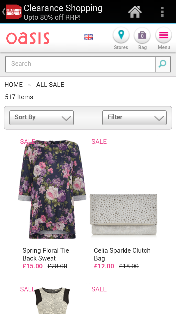 Clearance Shopping Amazon.co.uk Appstore for Android