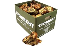 T. FORREST T.Forrest British Roasted Beef Knuckle Bones for Dogs (12 Pack) - 100% Natural, Long Lasting, Grain Free Dog Treats