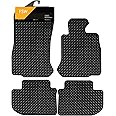 FSW - Tailored Mats - Fits BMW 6 Series 2012-2017 F06 Gran Coupe - HEAVY DUTY 3mm Rubber Mat - Anti Slip Mat - Waterproof, Non Slip Car Floor Mat, Fitted with Clips - 4 Rubber Floor Mat
