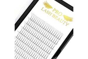 ‎PRO LASHBEAUTY Fertige Wimpernfächer 3D 4D 5D 6D Vorgefächerte Volumen Wimpern Extensions 0.07 0.10 WimpernverlängerungWimpern 3D-C-0.10, 8-15mix