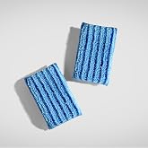 Silva Mikrofiber Bulaşık S&uuml;ngeri - İkili Set - Antibakteriyel - 12 x 8 cm