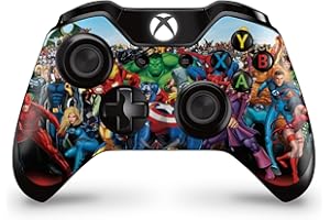 giZmoZ n gadgetZ GNG Xbox One Marvel 2er-Set mit Aufklebern für Controller