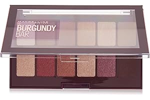 Maybelline New York – Palette Fards à Paupières – The Burgundy Bar – 12 couleurs
