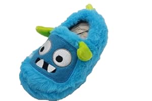 GladRags Boys Monster Character House Slippers Child Sizes Infant 4-12