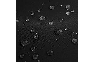 AKTIVSTOFFE Breaker Teflon - tessuto in poliestere con un rivestimento acrilico - stoffa al metro (nero)