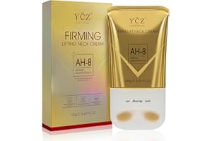 Ycz AH-8 Firming Neck Cream, Double Roller Massage Specifically Designed for Sagging Skin, Contains Hexapeptide Fade Wrinkles Fine Lines, Eliminate Double Chin, Revitalizing Firm Sagging Neck Skin