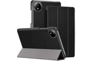 HEISHAYU Funda para Xiaomi Redmi Pad SE 4G 8.7 Pulgadas 2024 Tablet, Case con Función Auto Sleep/Wake, Negro