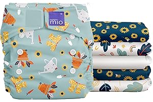 Bambino Mio, miosolo classic set di pannolini lavabili, piccoli passi