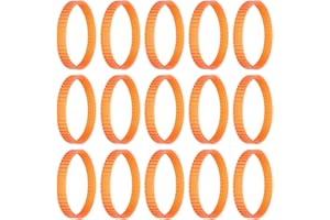 Estink Set di 20 Cinghie per Pialla Elettrica, 218mm, Compatibile con Hitachi F20A, PU Rinforzato, Alta Resistenza, Antiscivolo
