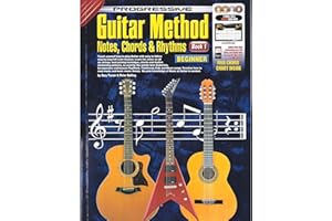PUREMYSTIC Learn To Play Guitar For Beginners - Progressive Method Book 1 CD & DVDs F2