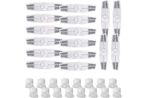 GOIEHIR Lot de 16 réflecteurs yeux de chat - Pour vélo - Jaune