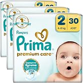 Prima Bebek Bezi Premium Care 2 Numara 30 Adet (3 paketi)