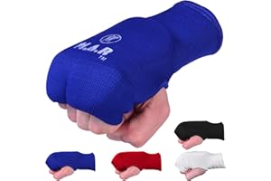 MAR INTERNATIONAL Karate Training Mitts, Slip-On Elasticated Design, MMA Hand Protection, Muay Thai, Kickboxing, Unisex Martial Arts Gear for Kids & Adults