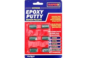 KB HOME Epoxy Putty Repair Pellets, Waterproof Epoxy Putty Repair Pellets 6x5g Ceramic,Metal,Wood Plastic Etc Filler