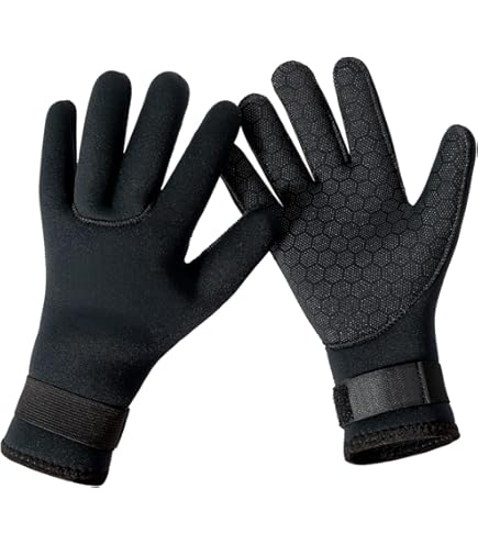 thumbnail image 2 of Xcel 5 Finger Gloves Infiniti 3mm Black 2 of 13