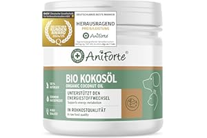 AniForte Olio di Cocco Bio per cani e gatti 400 ml