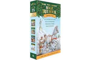 Magic Tree House Books 13-16 Boxed Set: Vacation Under the Volcano/Day of the Dragon King/Viking Ships at Sunrise/Hour of the Olympics