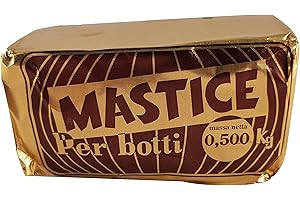 AGRISTORE DI COSENZA V. Mastice per botti in legno panetta da 500gr - Ideale per sigillare fusti, botti e vasche da possibili fori e incrinature