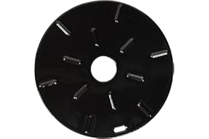 Ilsa A1739021 Heat Diffuser, Cast Iron, Black